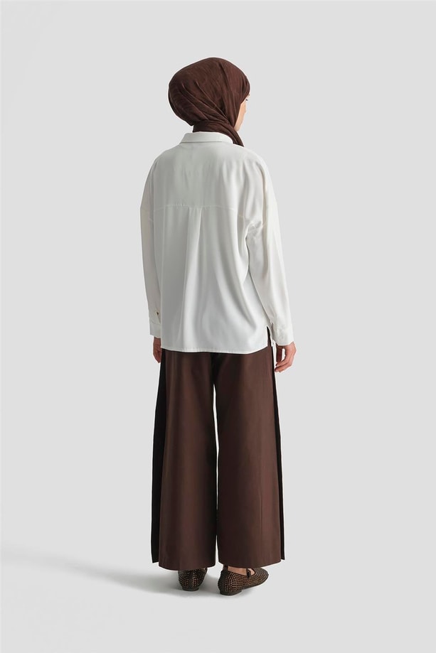 Armine Gömlek 25KD7001 Ekru