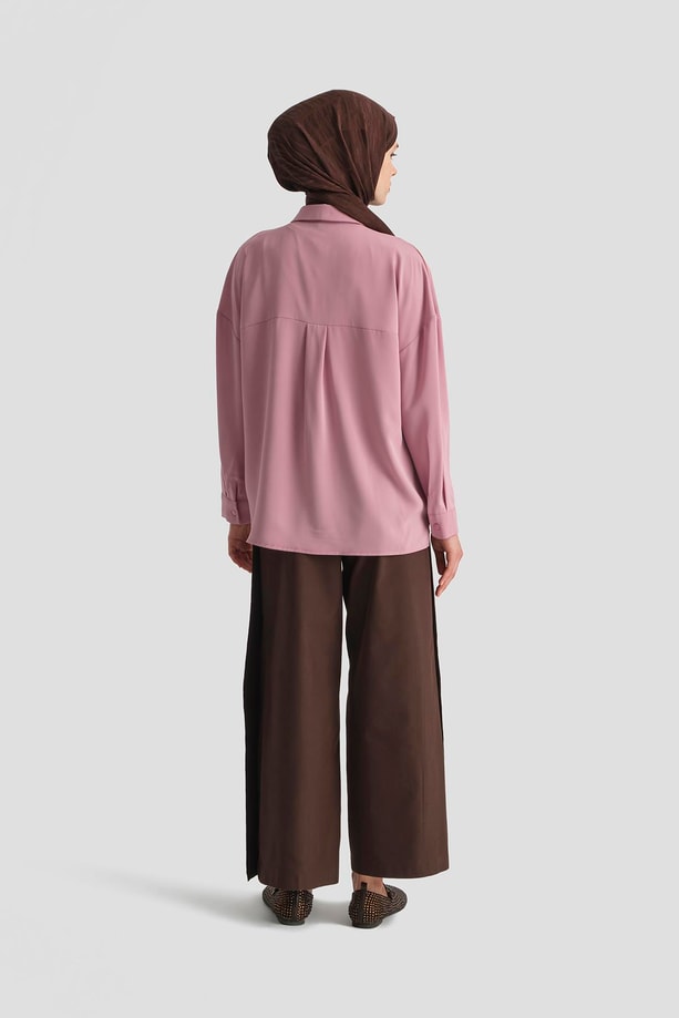 Armine Gömlek 25KD7001 Gül Kurusu