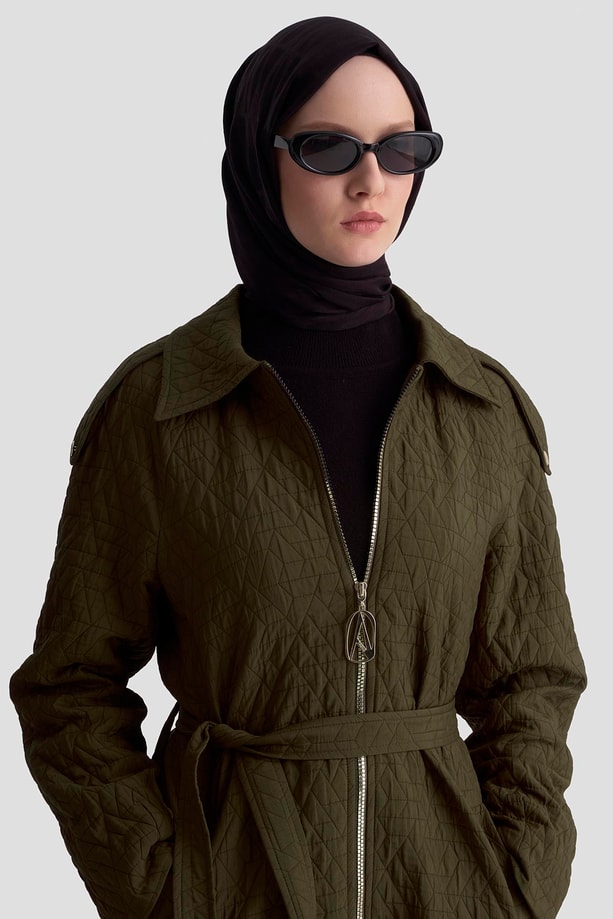 Armine Trend Kap 25KT717 Yağ Yeşili