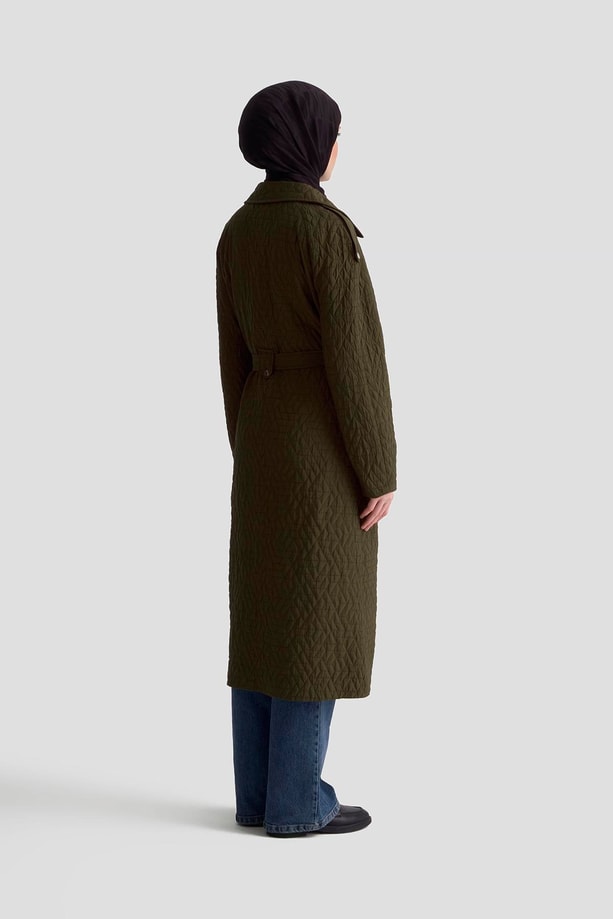 Armine Trend Kap 25KT717 Yağ Yeşili