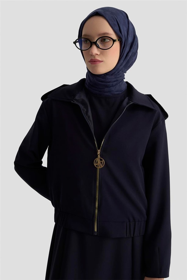 Armine Elbise 25KT906 Lacivert