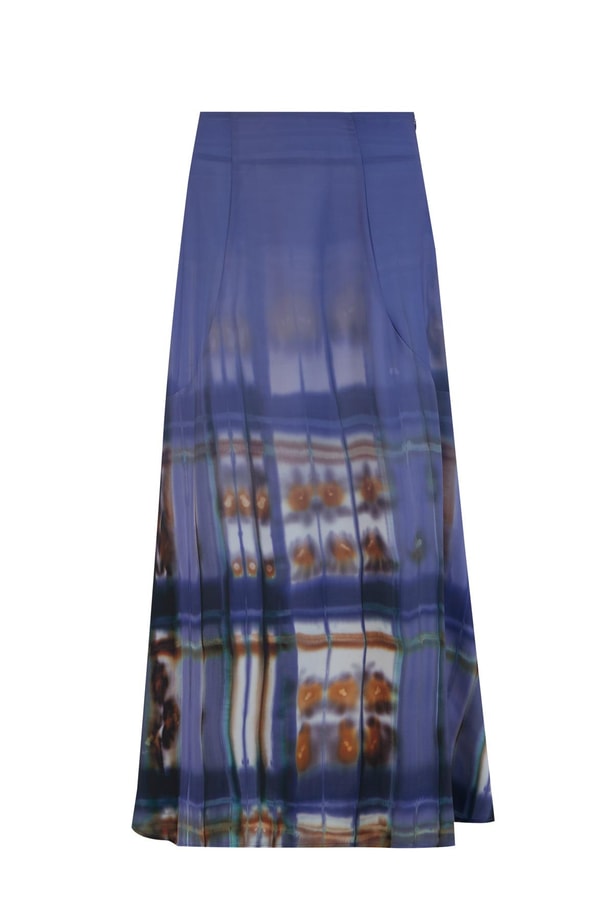 Armine Emprime Volanlı Etek 25Y1817 Puslu Mor