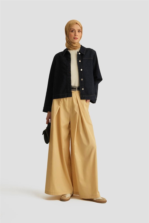 Armine Pileli Pantolon Etek 25Y2801 Aytaşı