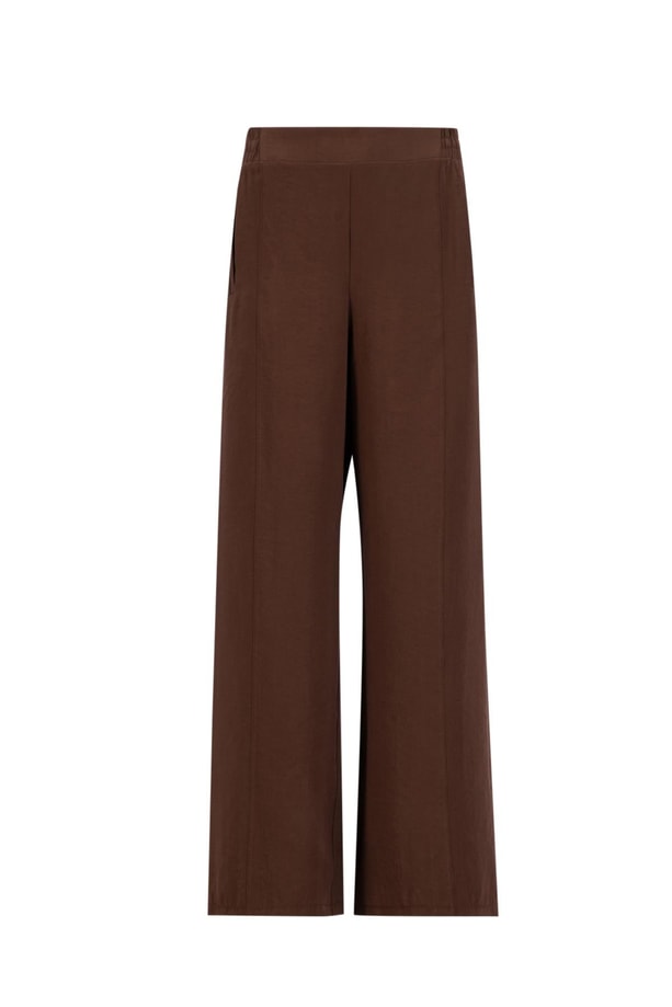 Armine Modal Palazzo Pantolon 25Y2814 Açık Kahve