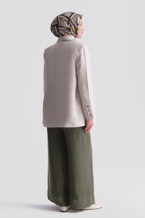 Armine Lyocell Pantolon 26Y2824 Haki
