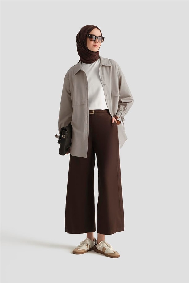 Armine Gömlek 25YH3441 Camel