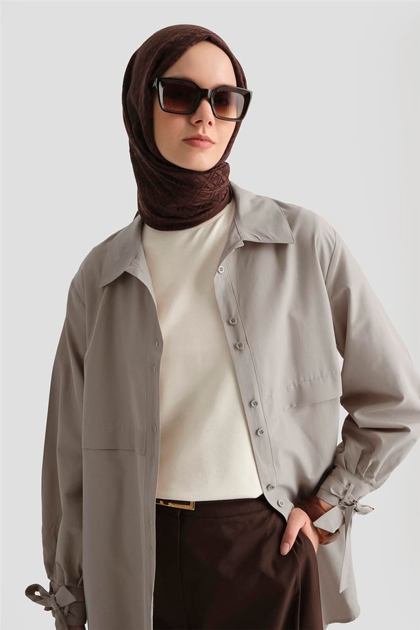 Armine Gömlek 25YH3441 Camel