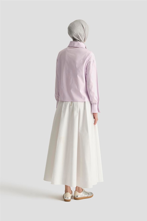 Armine Kargo Cepli Gömlek 25Y3741 Lila