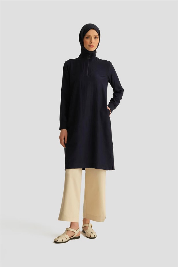 Armine Tunik 25YH412 Lacivert