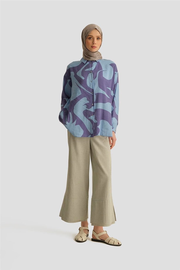 Armine Trend Tunik 25YT487 Mavi