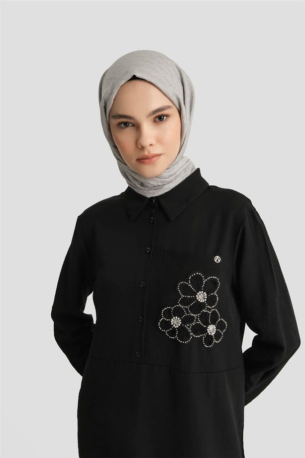 Armine Trend Tunik 25YT4150 Siyah