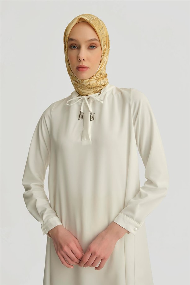 Armine Tunik 25YH4202 Beyaz