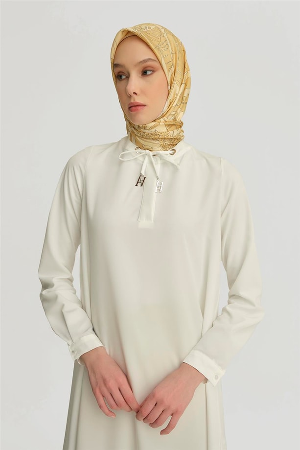 Armine Tunik 25YH4202 Beyaz