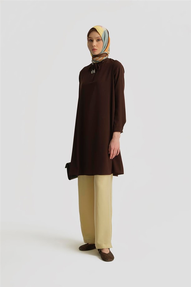 Armine Tunik 25YH4202 Kahverengi