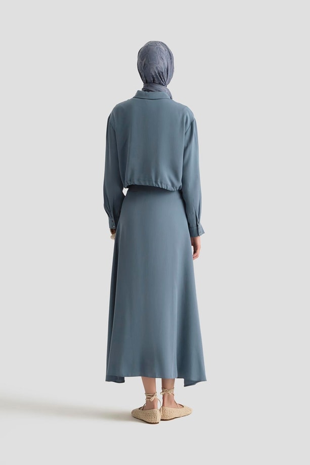 Armine Ceket 25YD4226-1 İndigo