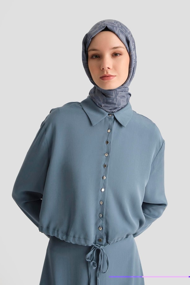 Armine Ceket 25YD4226-1 İndigo