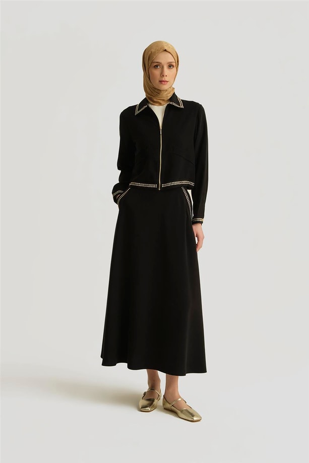 Armine Ceket 25YD4227-1 Siyah