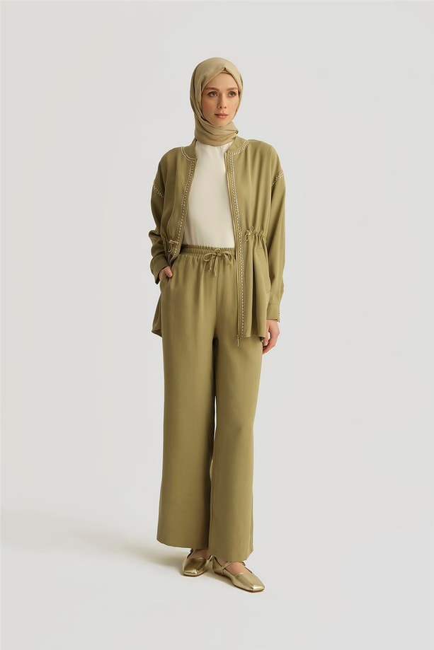 Armine Pantolon 25YD4229-2 Haki