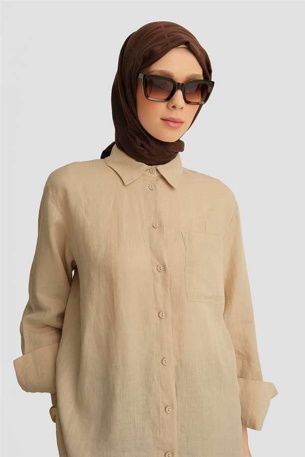 Armine Tunik 25YD4231-1 Bej