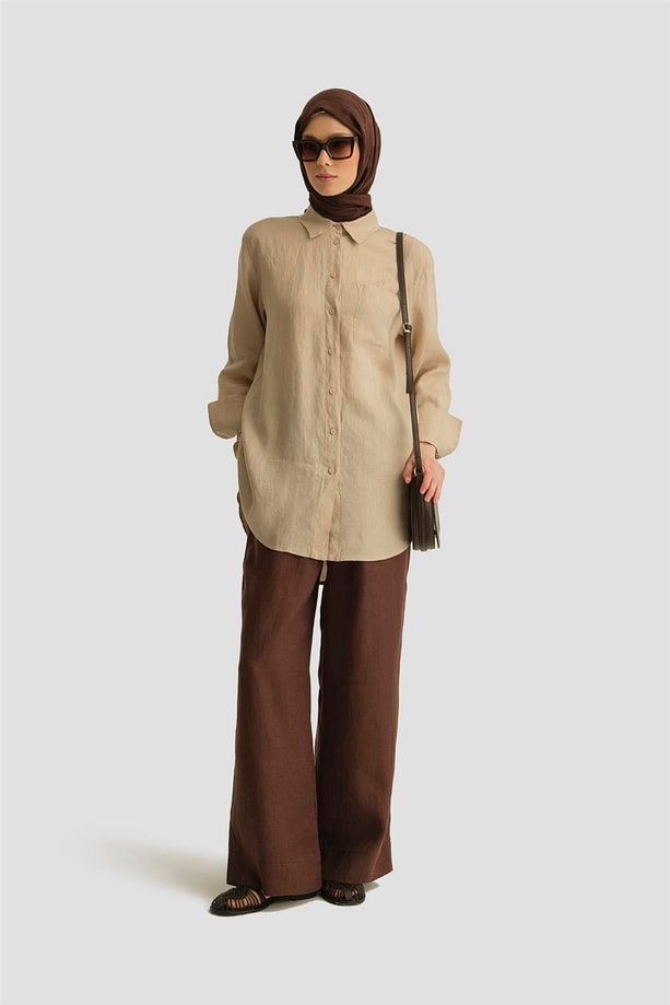 Armine Tunik 25YD4231-1 Bej