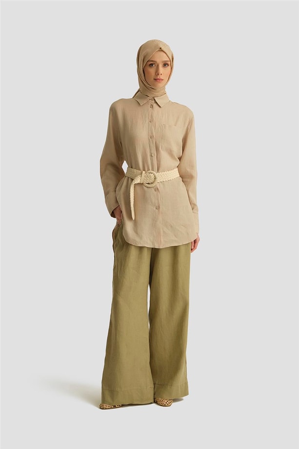 Armine Pantolon 25YD4231-2 Haki