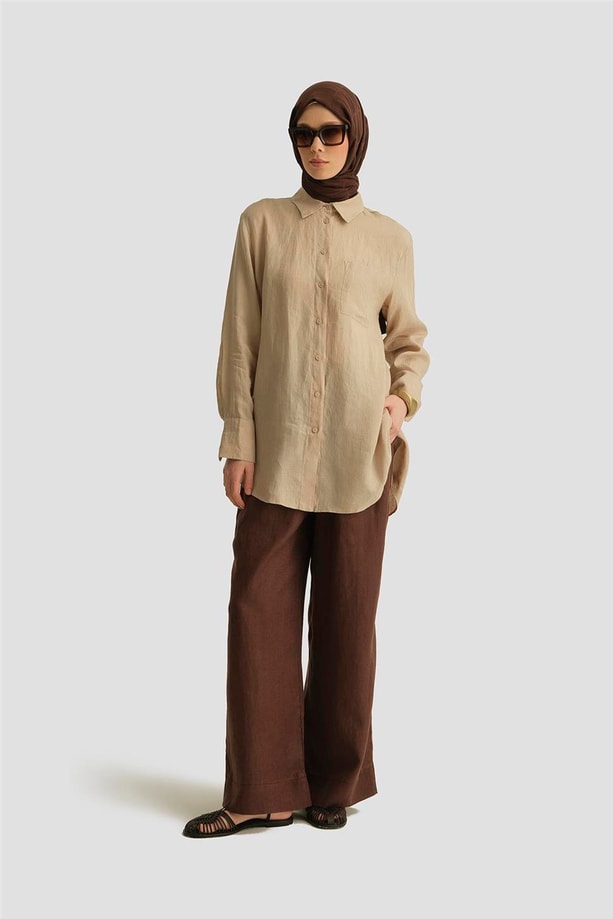 Armine Pantolon 25YD4231-2 Acı Kahve