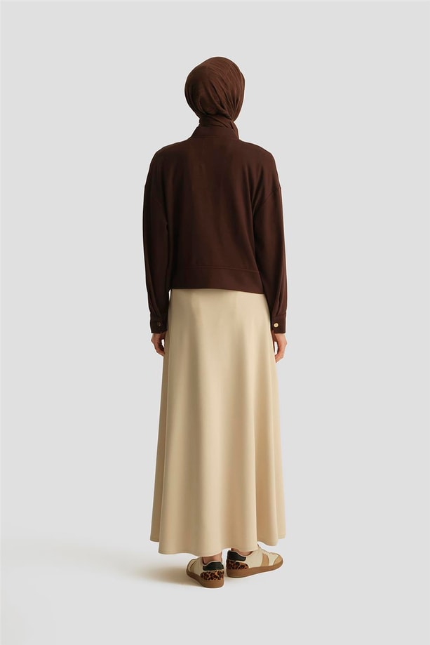 Armine Ceket 25YD4233-1 Kahverengi