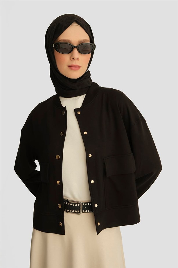 Armine Ceket 25YD4233-1 Siyah