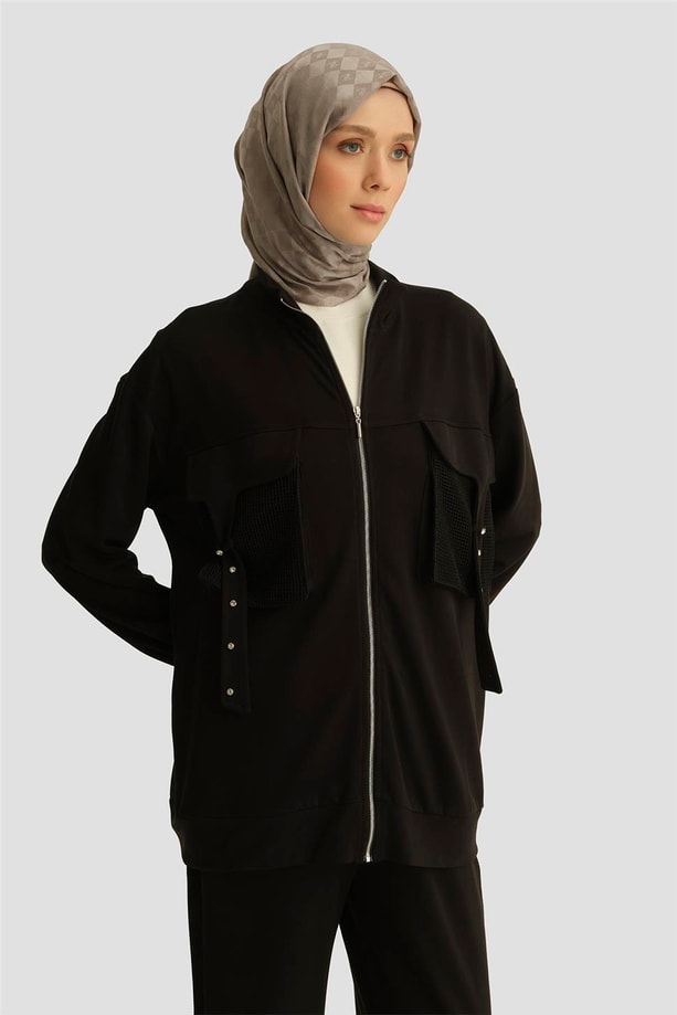 Armine Ceket 25YD4237-1 Siyah