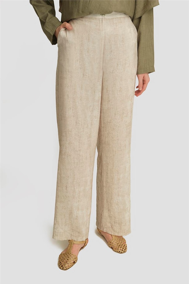 Armine Pantolon 25YD4238-2 Taş