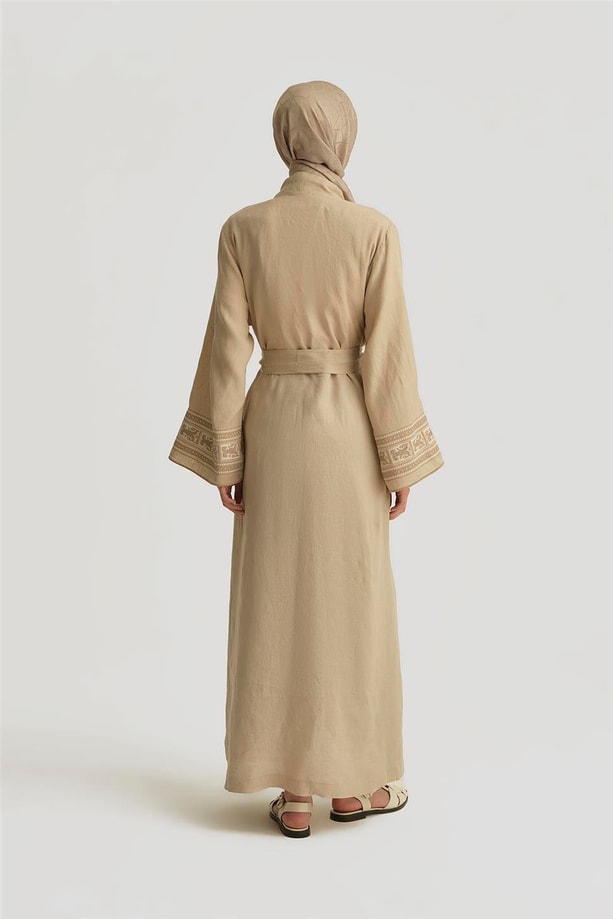Armine Abaya 25YD4239 Bej