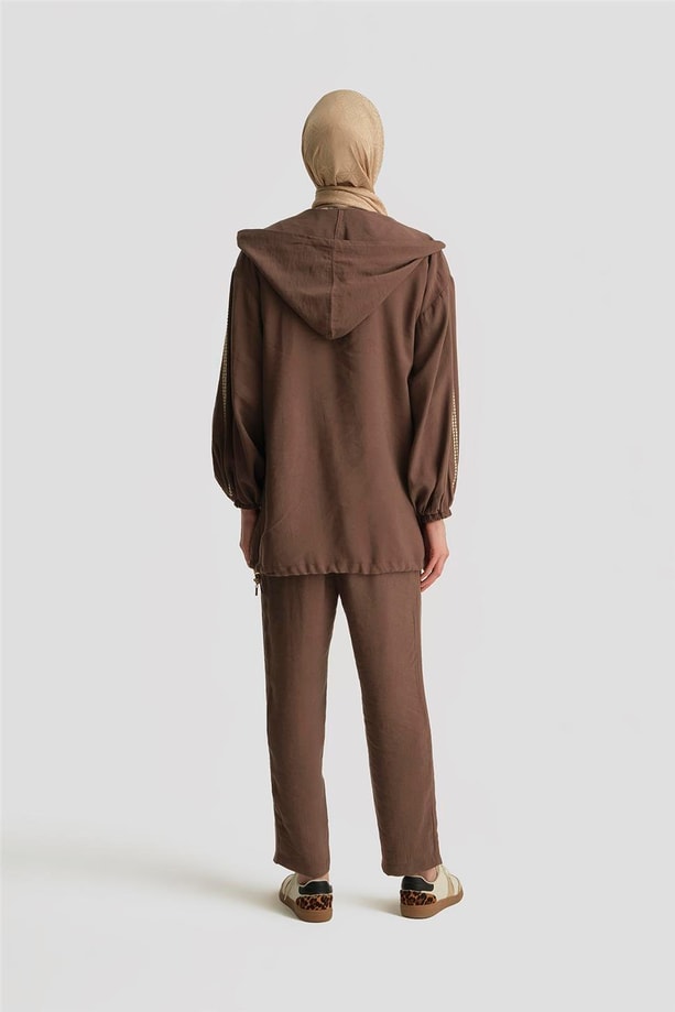 Armine Pantolon 25YD4240-2 Kahverengi