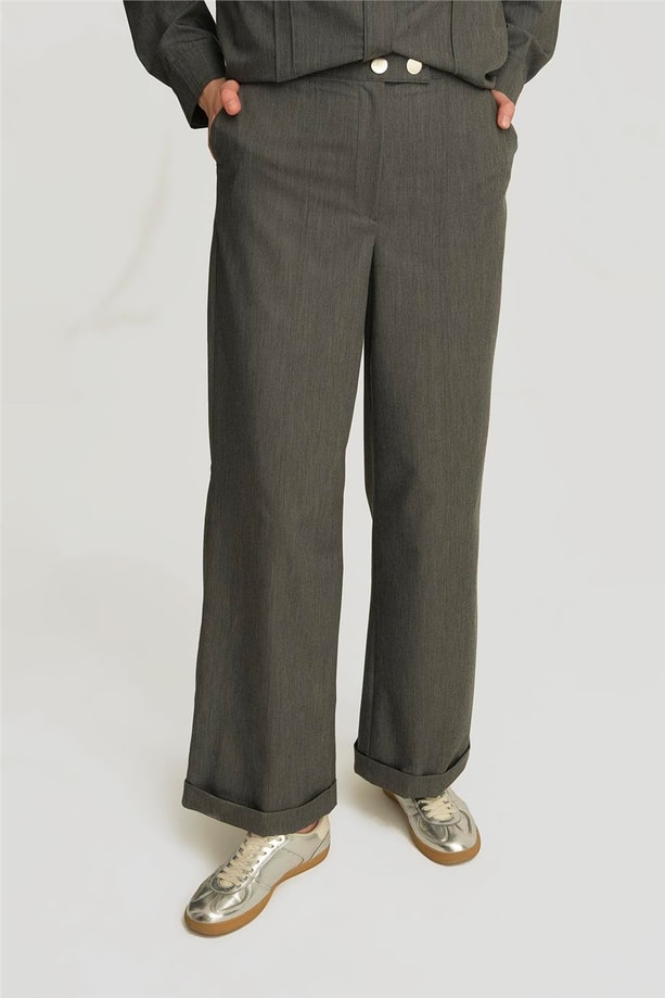 Armine Pantolon 25YD4241-2 Antrasit