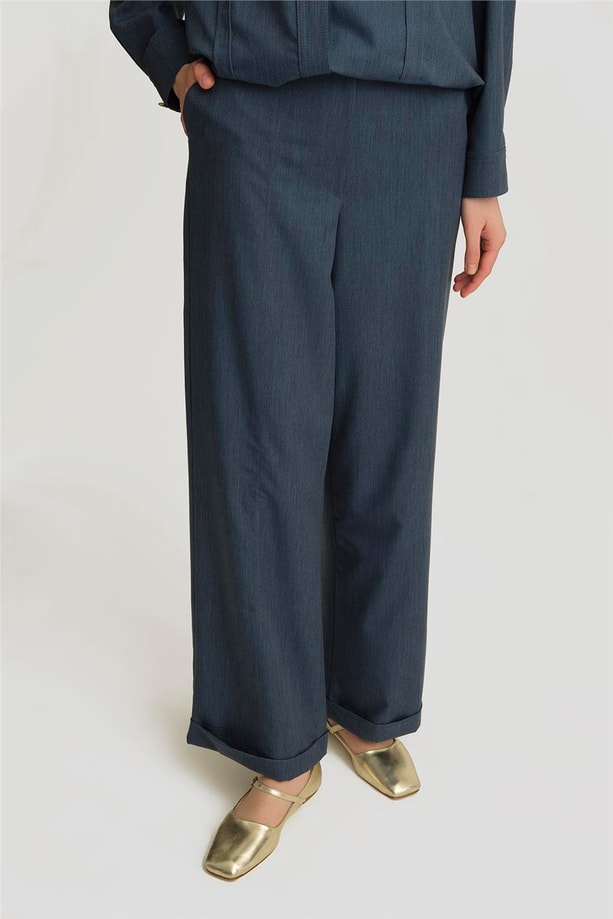 Armine Pantolon 25YD4241-2 İndigo