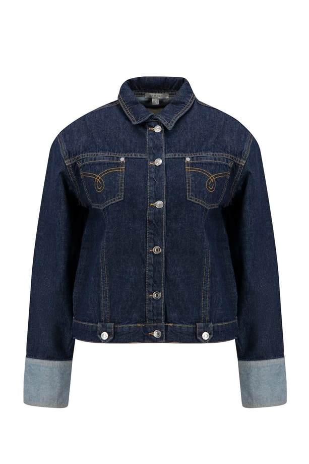 Armine Ceket 25YD4242-1 Mavi