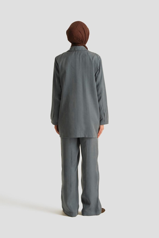 Armine Ceket 25YD4246-1 İndigo
