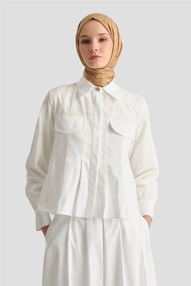 Armine Takım 25YD4249 Ekru