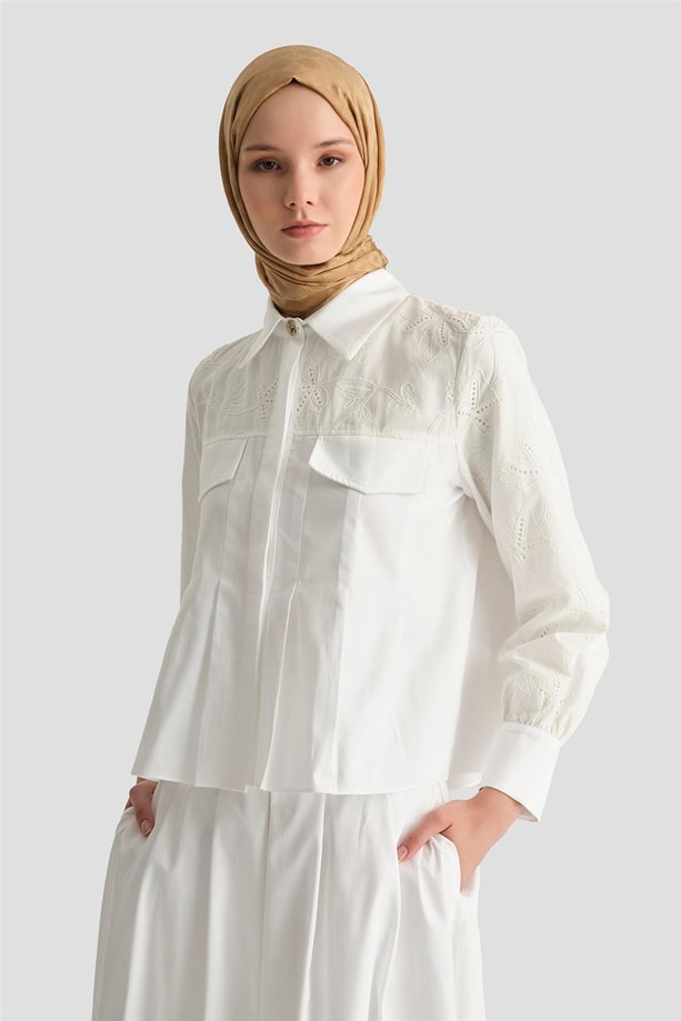 Armine Takım 25YD4249 Ekru