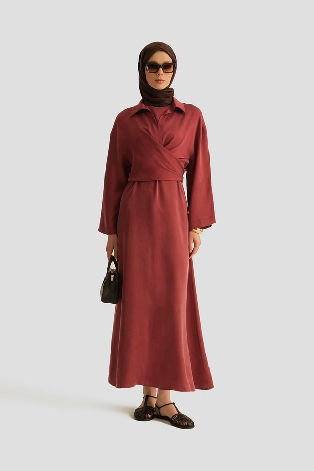 Armine Takım 25YD4253 Bordo