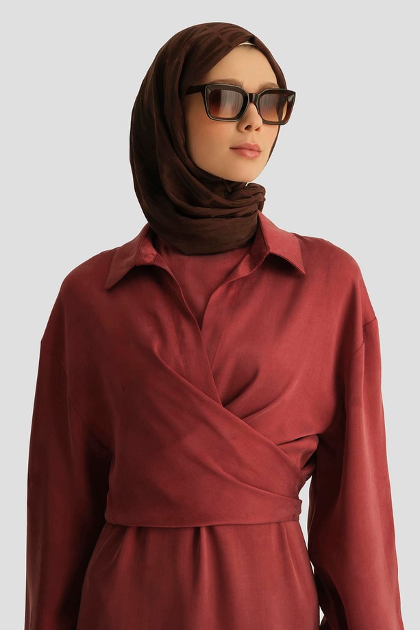 Armine Takım 25YD4253 Bordo