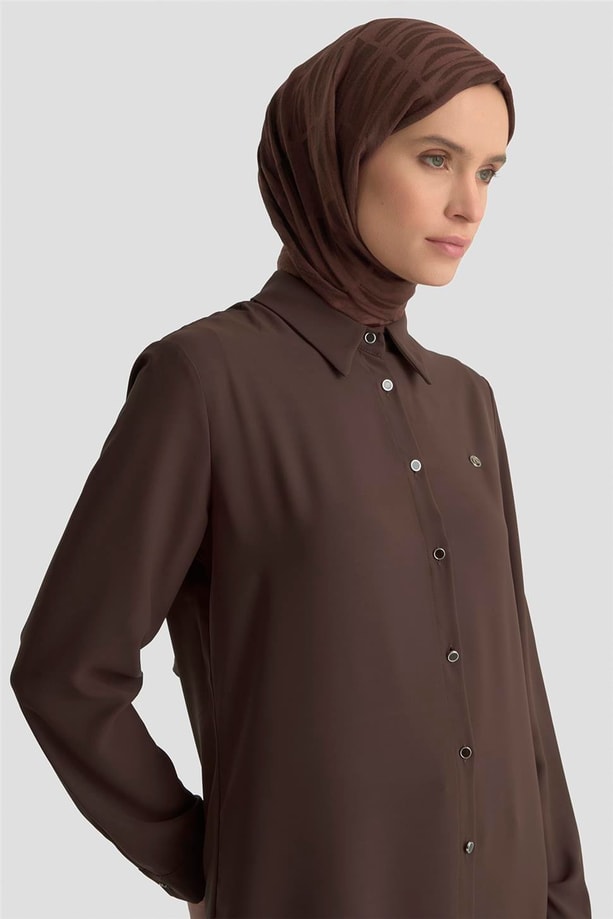 Armine Trend Tunik 25YT4300 KAHVERENGİ