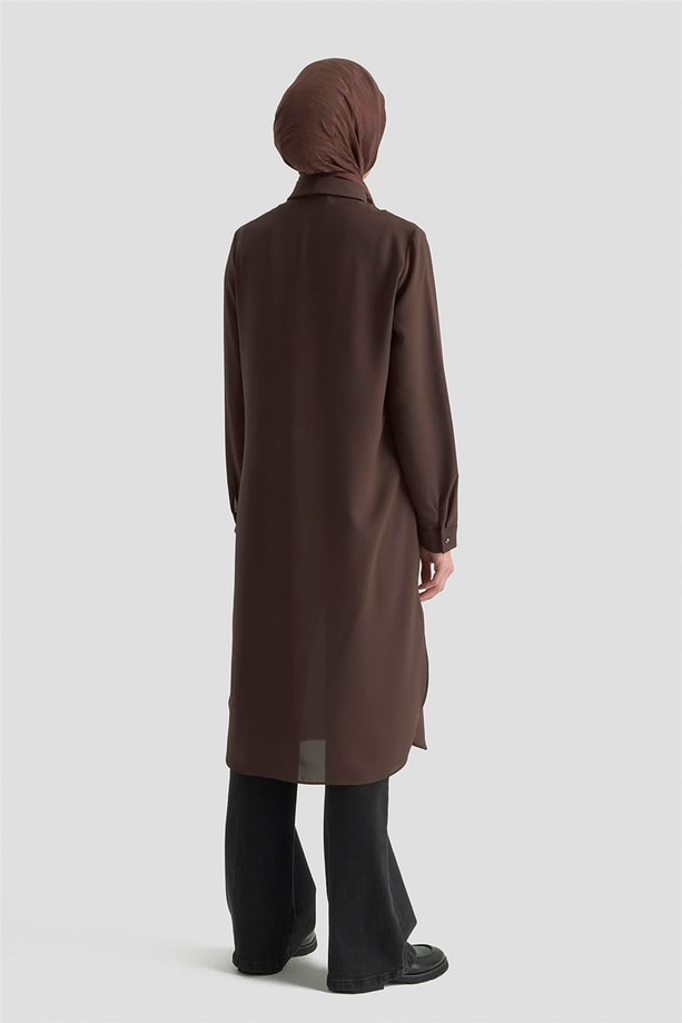 Armine Trend Tunik 25YT4300 KAHVERENGİ