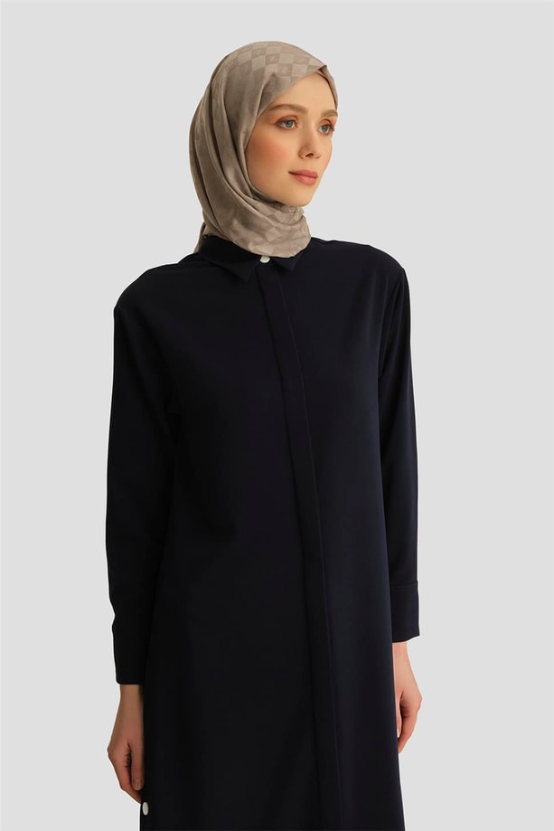 Armine Tunik Elbise 25YH4406 Lacivert