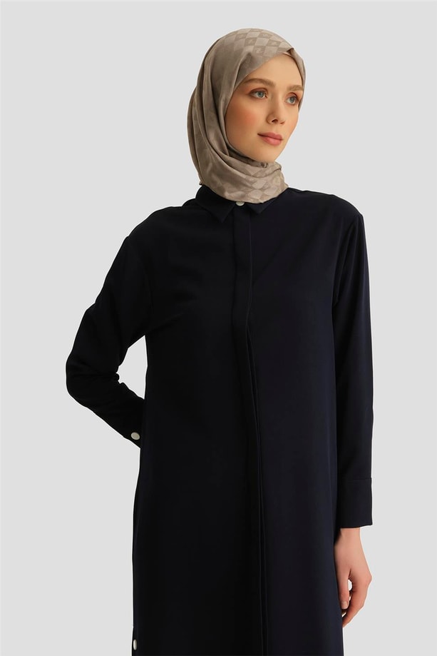 Armine Tunik Elbise 25YH4406 Lacivert