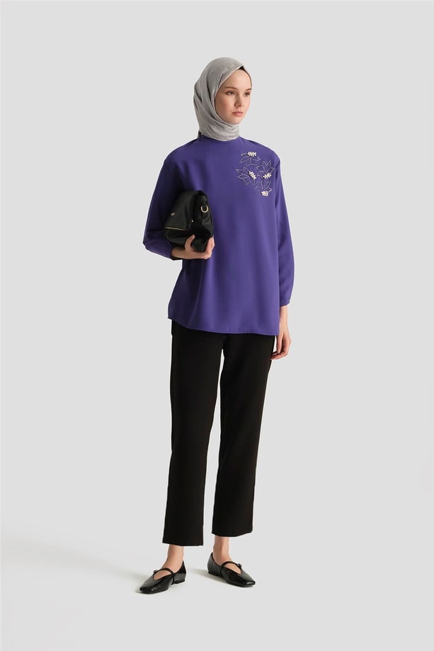 Armine Trend Tunik 25YT443 Morcivert