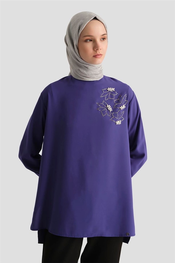 Armine Trend Tunik 25YT443 Morcivert