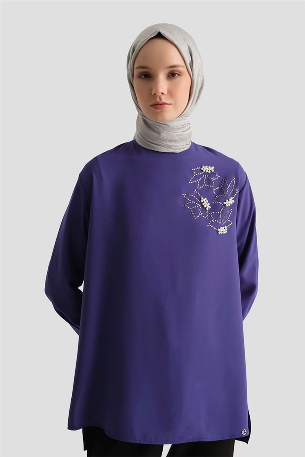 Armine Trend Tunik 25YT443 Morcivert