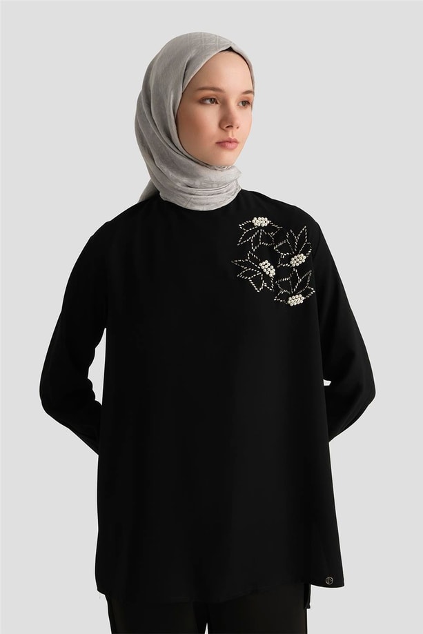 Armine Trend Tunik 25YT443 Siyah