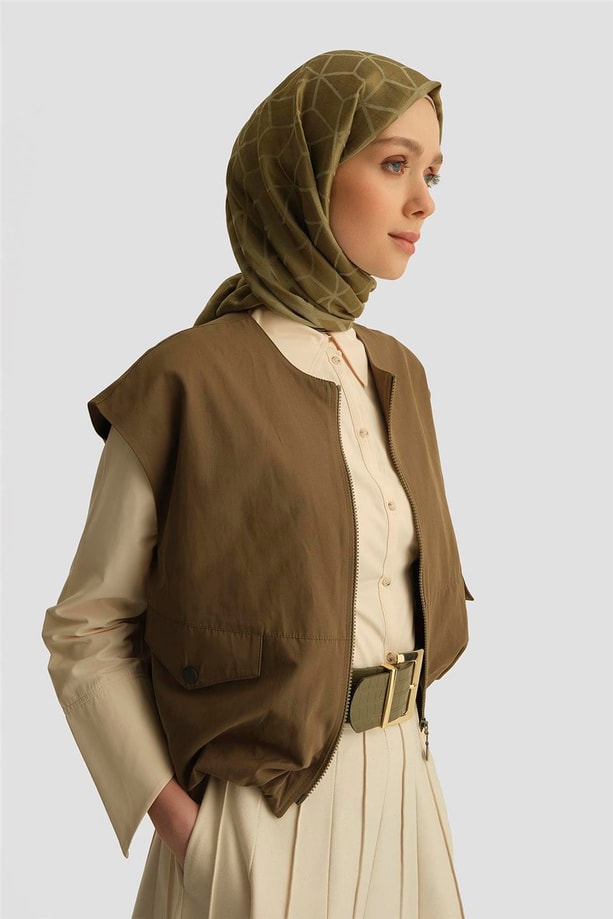 Armine Bomber Yelek 25Y4504 Haki