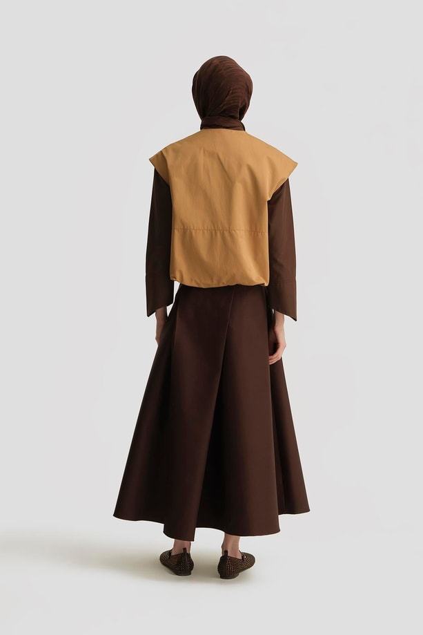 Armine Bomber Yelek 25Y4504 Sahra